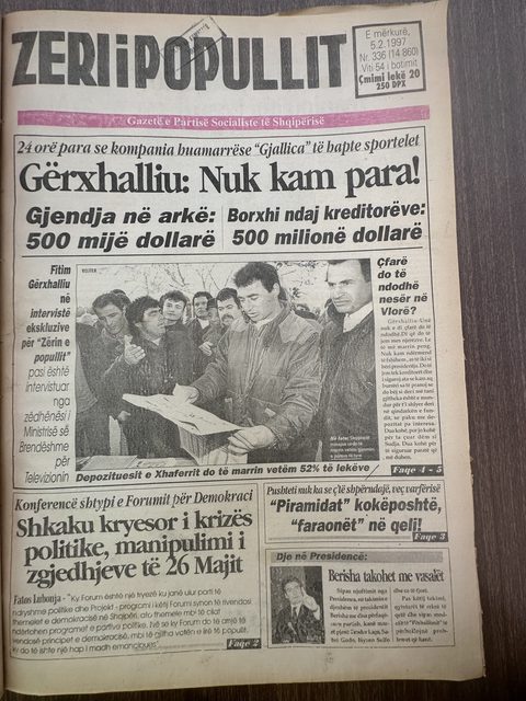 Zëri i Popullit 1997-02-05